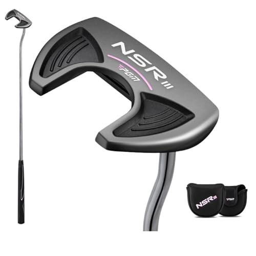Canne de poussee de golf maillet acier 3 degres haute precision - 2