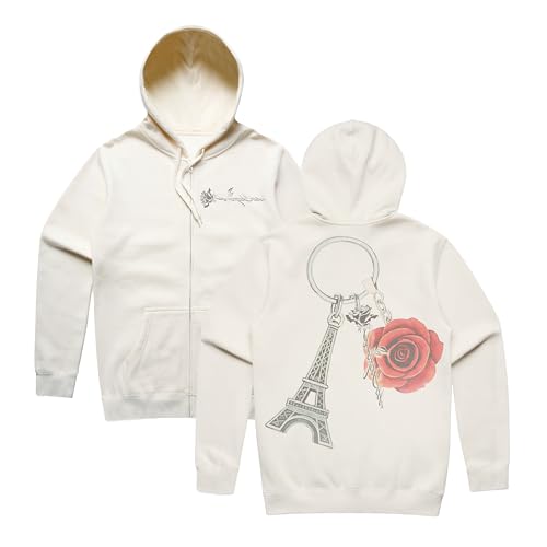 Amazon.com: Official Paris Zip Up Hoodie : Clothing, Shoes & Jewelry