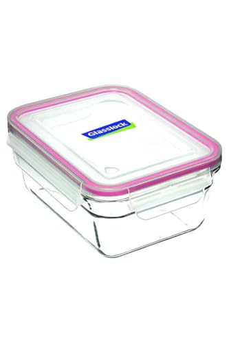 Saklama Kabı, Dikdörtgen Cam, Temperli Cam, 1730 ML, Kilitli Kapaklı, Mikrodalga ve Derin Dondurucu Uyumlu