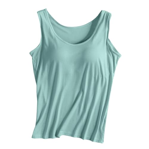 Débardeur de sport femme tendance col rond athlétique sans manches