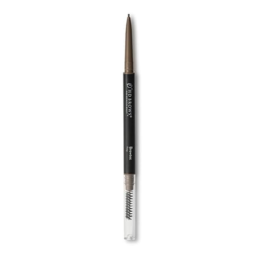 HD BROWS Browtec 1mm Ultra-Fine Eyebrow Pencil, New & Improved Ultra-Fine 1mm Tip, Duel-Ended Pencil and Spoolie, Waterproof, Smudgeproof, Long-Lasting, Foxy (Brown)