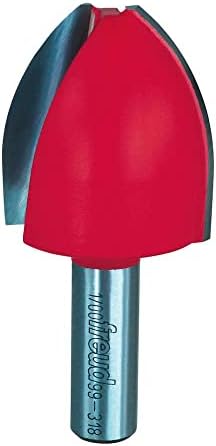 Freud 99-318: 1-1/2" (dia.) Vertical Raised Panel Bit with 1/2" shank, 1-1/2" large radius