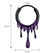 AccGin 18G Halloween Nose Rings Earring Irregular Melting Liquid Shaped Nose Ring Fashion Piercing Jewelry Nose Septum Rings for Women 1pc