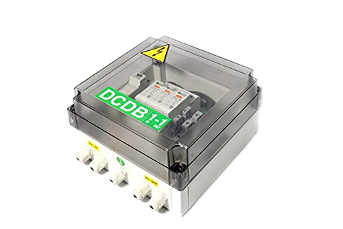 Image of DC Distribution Box 1 in 1 Out (DCDB) for Solar Panel Upto 600Volt (Dcdb1in1out600V) (Dcdb1in1out N)