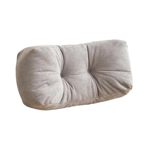 Generic Waist Support Pillow Multipurpose Breathable Removable Cover Portable Office Chair Cushion for Bed Travel School Long Sitting