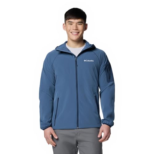 Veste softshell à capuche homme Columbia contre le vent et la pluie