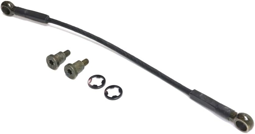 KarParts360 For Honda Ridgeline 2006-2014 Tailgate Cables Driver and Passenger Side | Pair | With Support | Replacement For 74910SJCA01