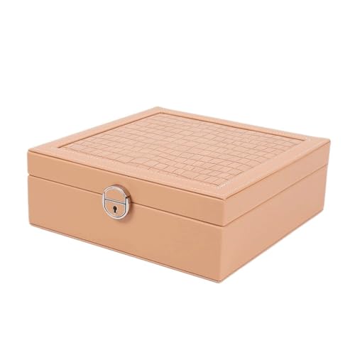 Boîte de rangement de bijoux sur coiffeuse pour un réveil serein