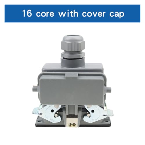 Conector de alta resistencia HDC-HE-16-5 rectangular de 500V y 16A 2