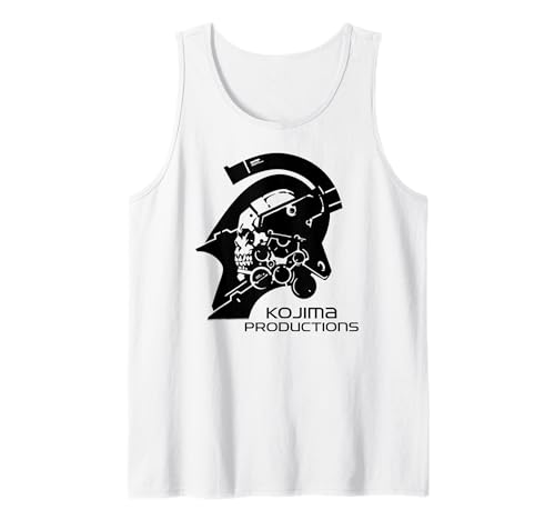 Kojima Productions Black Video Gaming Merch Canotta