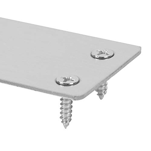 Bois fendu ou meuble instable ? Découvrez nos plaques de fixation en acier inoxydable