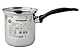 Fackelmann Kaffee- und Milchtopf 800ml, Schwarz/Silber