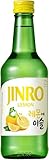 JINRO Soju, Flavoured Jinro Lemon, Koreanisches alkoholisches Getränk mit Zitronengeschmack, 13% vol, 1 x 350ml