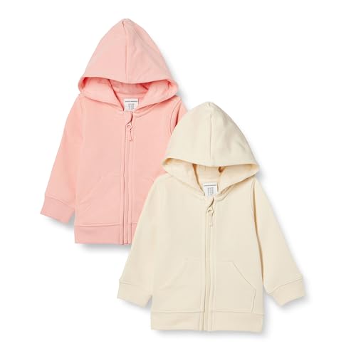 Image of Amazon Essentials Unisex Toddlers and Babies' French Terry Zip-Up Hoodie