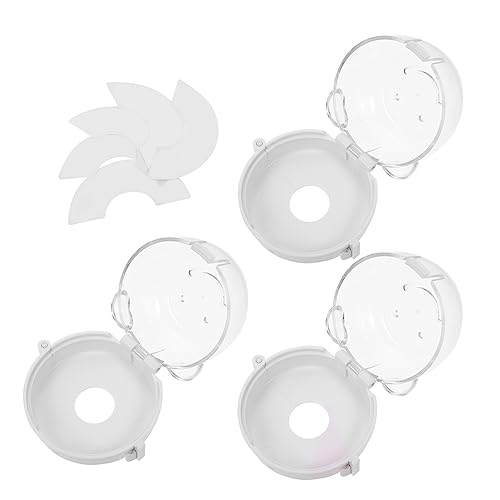 HAPINARY Cooker Knob Covers for Child Safety Stove Protective Cover Easy Install Safety Accessory