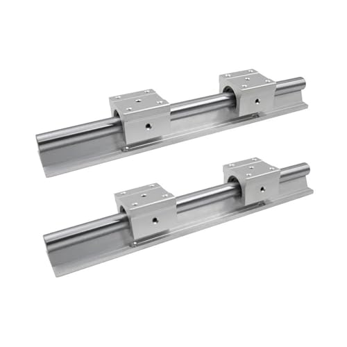 Guías lineales R20 y deslizadores UU de 500mm para movimiento lineal