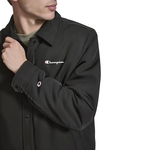 Image of Champion Men's Active Water-resistant Coaches Jacket