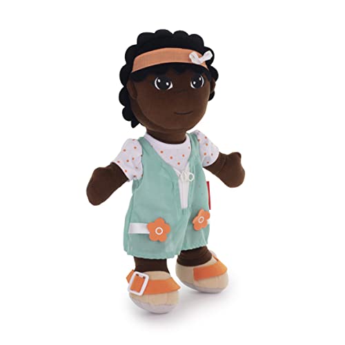 Muñeca Miniland African Girl para habilidades manuales miniatura 1