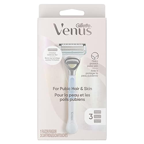 Gillette Venus for Bikini Pubic Hair and Skin, Womens Razors, 1 Venus