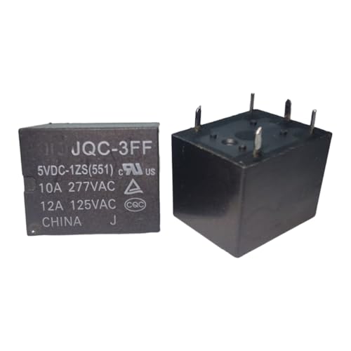 Relais JQC-3FF 5VDC 1ZS (551) pour automatisation de maison connectée