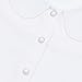 ANZERMIX Womens Detachable Blouse Half Shirts (Button-White,One Size)