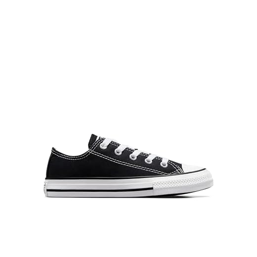 Converse All Star Ox Canvas Zapatillas Negras-UK 5