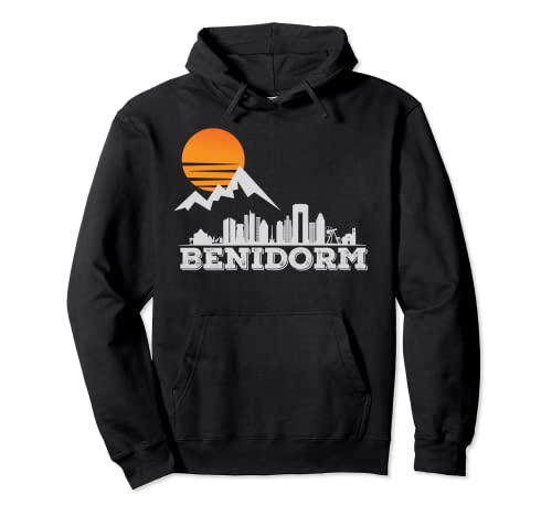 Lo mejor de los turistas de vacaciones en Benidorm Sudadera con Capucha