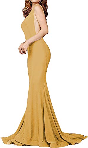 womens gold formal dresses