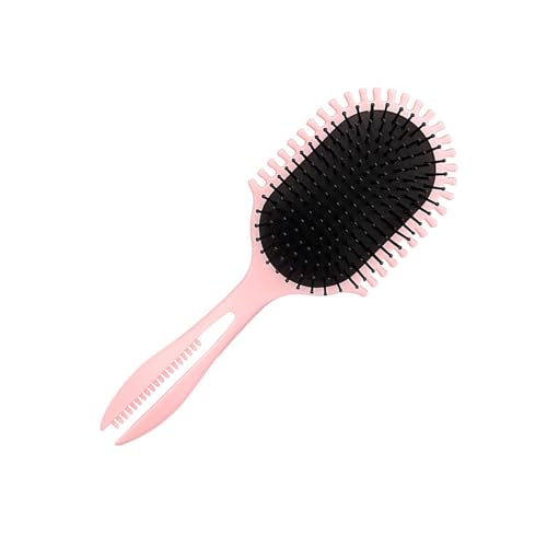 Cepillo de pelo rizado para definir y peinar mientras reduce el estrés de tirones, moldear y definir para mujeres, niñas y mujeres