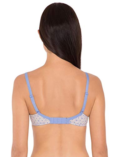Image of Jockey 1245 Women's Under-Wired Padded Super Combed Cotton Elastane Stretch Multiway Styling T-Shirt Bra with Detachable Straps (Colors & Prints May Vary)