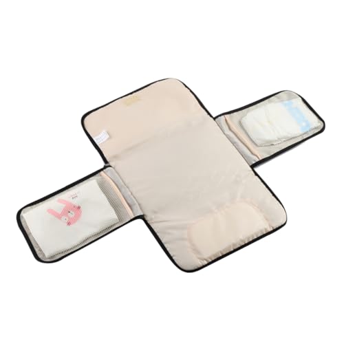 Totority 1個 着替えマット おもちゃ キャディー ベビープレイマット 車 ポータブルおむつ替えマット ベビー マット ベビーベッド プール バッグ ベビーバスシート 赤