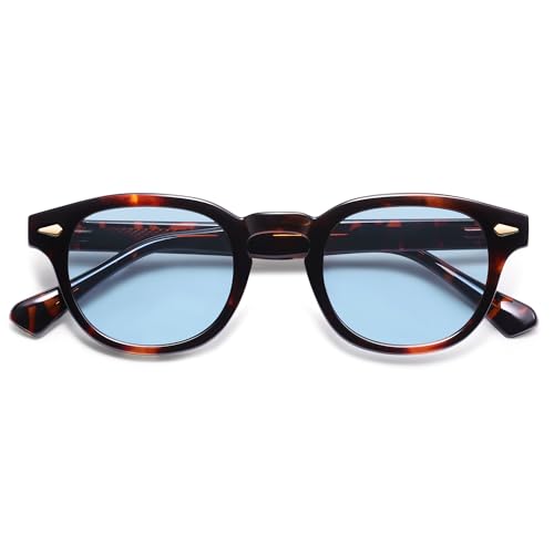 Image of SOJOS Retro Small Round Sunglasses for Men Women Trendy Circle Style UV400 Lenses Unisex Sun Glasses SJ2251