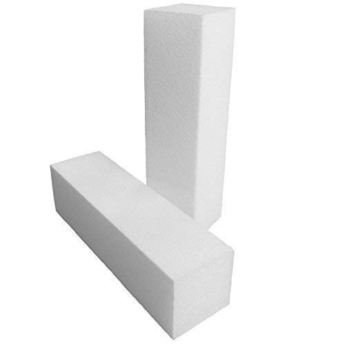 EuBeCos TOP PREMIUM schuurblok buffer WIT - 10 stuks professionele kwaliteit - HIGH END (Made in EU) - Afbeelding 4