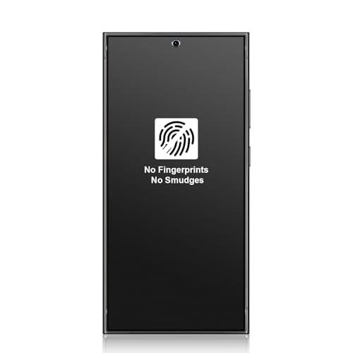 Funrae Cobertura Completa Protector de Pantalla Mate para Samsung Galaxy S25 Ultra 5G [2 Piezas], 9H Dureza Mate Vidrio Templado, Antihuellas, Antideslumbrante Sin Burbujas Cristal Templado