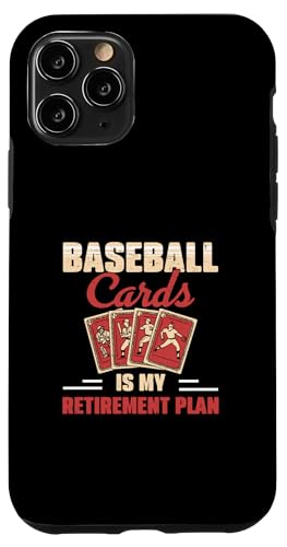 Baseball Cards Is My Retirement Plan �g���[�f�B���O�J�[�h�R���N�^�[�Y �X�}�z�P�[�X iPhone 11 Pro �p