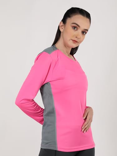 Image of CHKOKKO Tshirt for Woman Regular Fit Gym Workout Lightweight T Shirt for Women Breathable Round Crew Neck T Shirts for Sports Like Training, Running