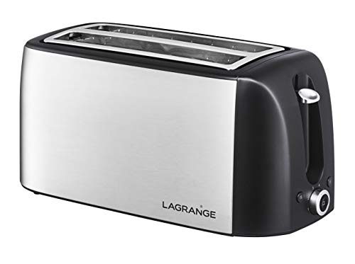 LAGRANGE Grille-Pain, 1400 W Deux fentes extra-longues et larges
