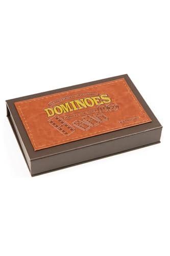Set de Dominó SODEF en Caja de Cuero 28 Piezas miniatura 5