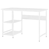 Style industriel simple avec plateau blanc et structure en métal - Combinable harmonieusement avec les tendances d'intérieur modernes 2025. Le design intemporel s'intègre parfaitement dans les appartements de loft ou les environnements de travail créatifs et confère à chaque pièce un charme esthétique.