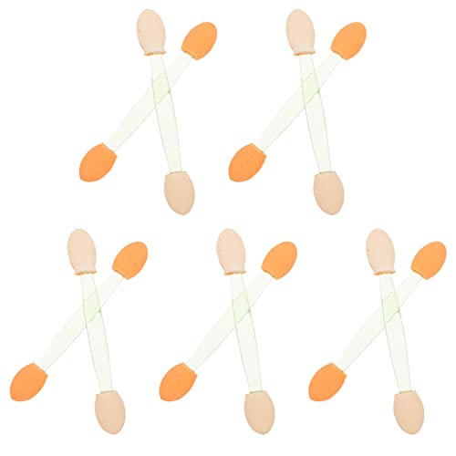 FOMIYES 100pcs Dual-sided Foam Eyeshadow Sponge Stickers for Halloween Party