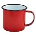 Produktbild Genware NEV-50018RED rote Tasse aus Emaille, 360 ml
