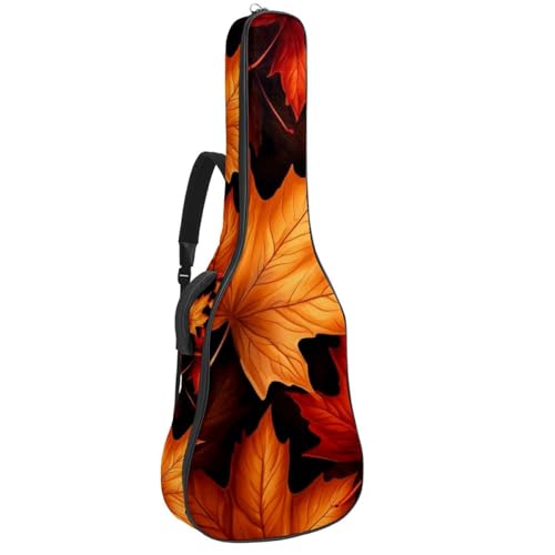 Grand sac de guitare acoustique 101,6 cm étanche et rembourré pour homme et femme