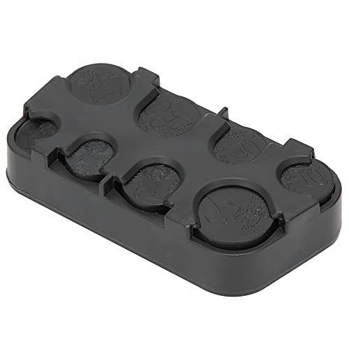 Organizer na Monety Plastikowe Etui na Monety Prostokąt Dozownik Monet Euro Schowek Organizator Użytkowanie Samochodu