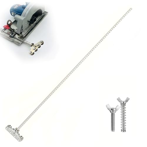 Shgxjjnb 31.5 Inch Positioning Calipers for Circular Saw Positioning Calipers for Precise Measurement Circular Saw Positioning Calipers Cutting Guide for Circular Saw Furniture Making (Four-Axis)