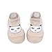 KLGR Cute Kleiner Bär Baby Schuhe Mädchen Junge Krabbelschuhe Atmungsaktiv Lauflernschuhe Weicher Boden Kleinkind Schuhe Rutschfest Bodensocken Indoor Sockenschuhe