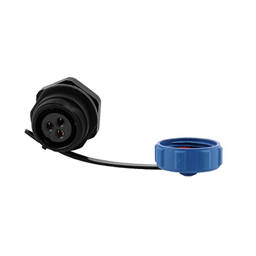 Aexit conector adaptador de aviación 3 terminales SP1312/S miniatura 2