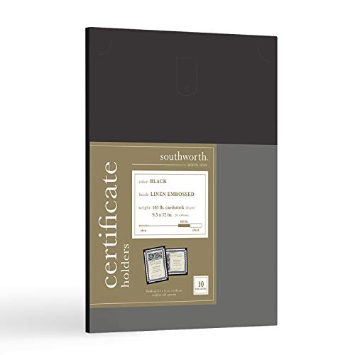 Southworth® Certificate Holders, 9 1/2