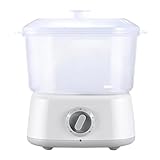 LN COZY CORNER Towel Warmer Steamer, 3L Large Capacity Hot Towel Warmer with Towel Clip, Fast Heating Beauty Towel Steamer for Facials, Barber, Spa, Salon and Home Use (White)