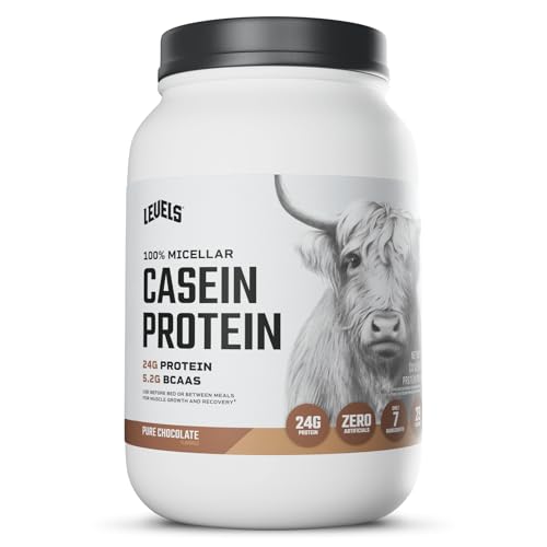 Levels 100% Micellar Casein Protein, Hormone Free,...
