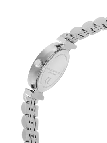 Image of French Connection Textured Green Round Dial with IP Steel Stainless Steel Metal Strap Watch - for Womens FCN0133SM